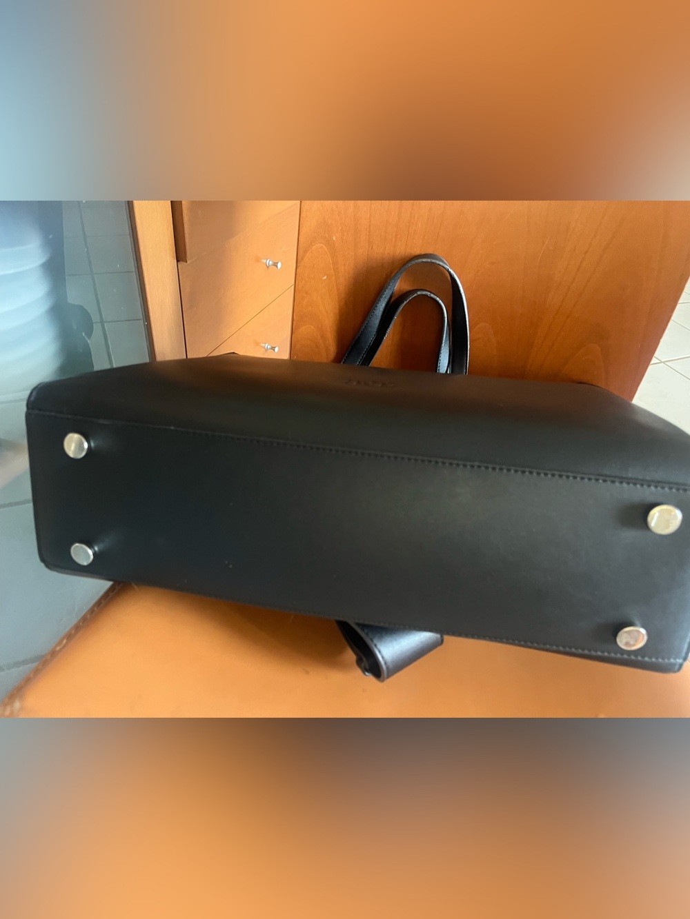 CALPAK HAVEN 16" LAPTOP TOTE BAG IN BLACK - on sale $70 - Picture 8 of 12